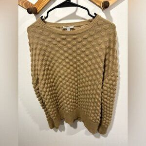 COS BUBBLE STICH OVERSIZED ALPACA BLEND SWEATER